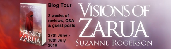 Zarua - Visions of Zarua Blog Tour Banner
